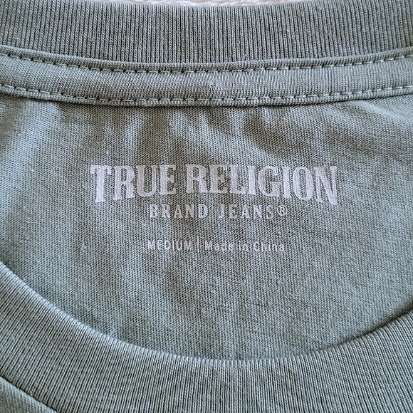 True Religion🙏 Buddha☸️ With Lotus Flower Graphic Tee👕 - NWT - Picture 5 of 12